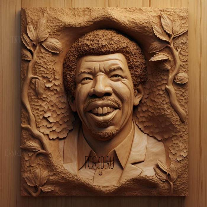 Lionel Richie 3 stl model for CNC